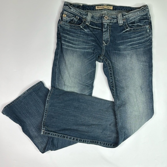 Big Star Casey K Low Rise Fit Jeans Size 32 XL - Picture 1 of 14